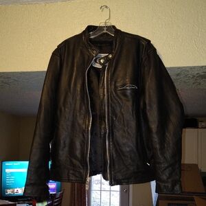 Men's Stylish Black Leather Jacket